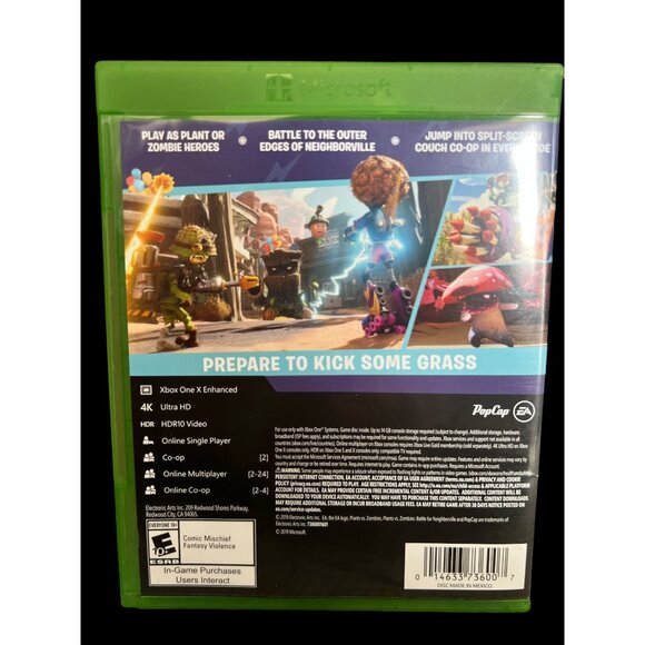 Xbox One Plants VS Zombies Battle For Neighborville Video Game, Comic Mischief - Picture 2 of 5